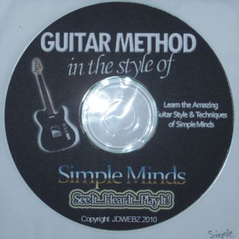 Guitar Method in the style of Simple Minds