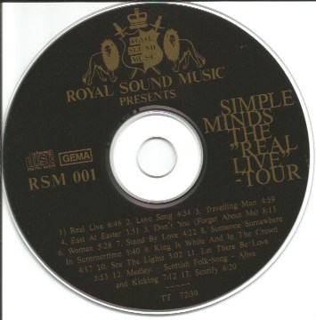 CD album - Label