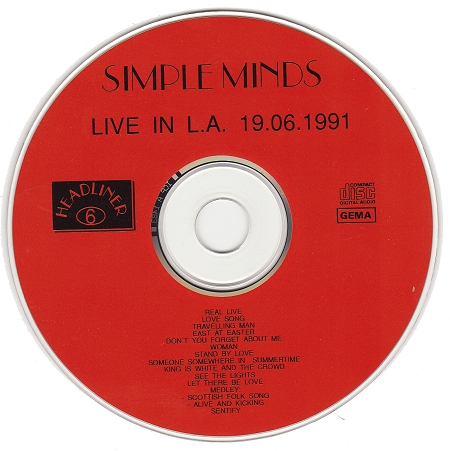 CD album - Label