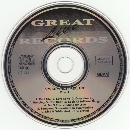 2 x CD album - Label