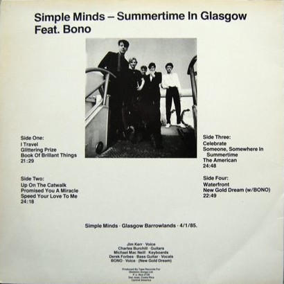 2 x LP (33 tours) (White Label) - Jaquette arrière