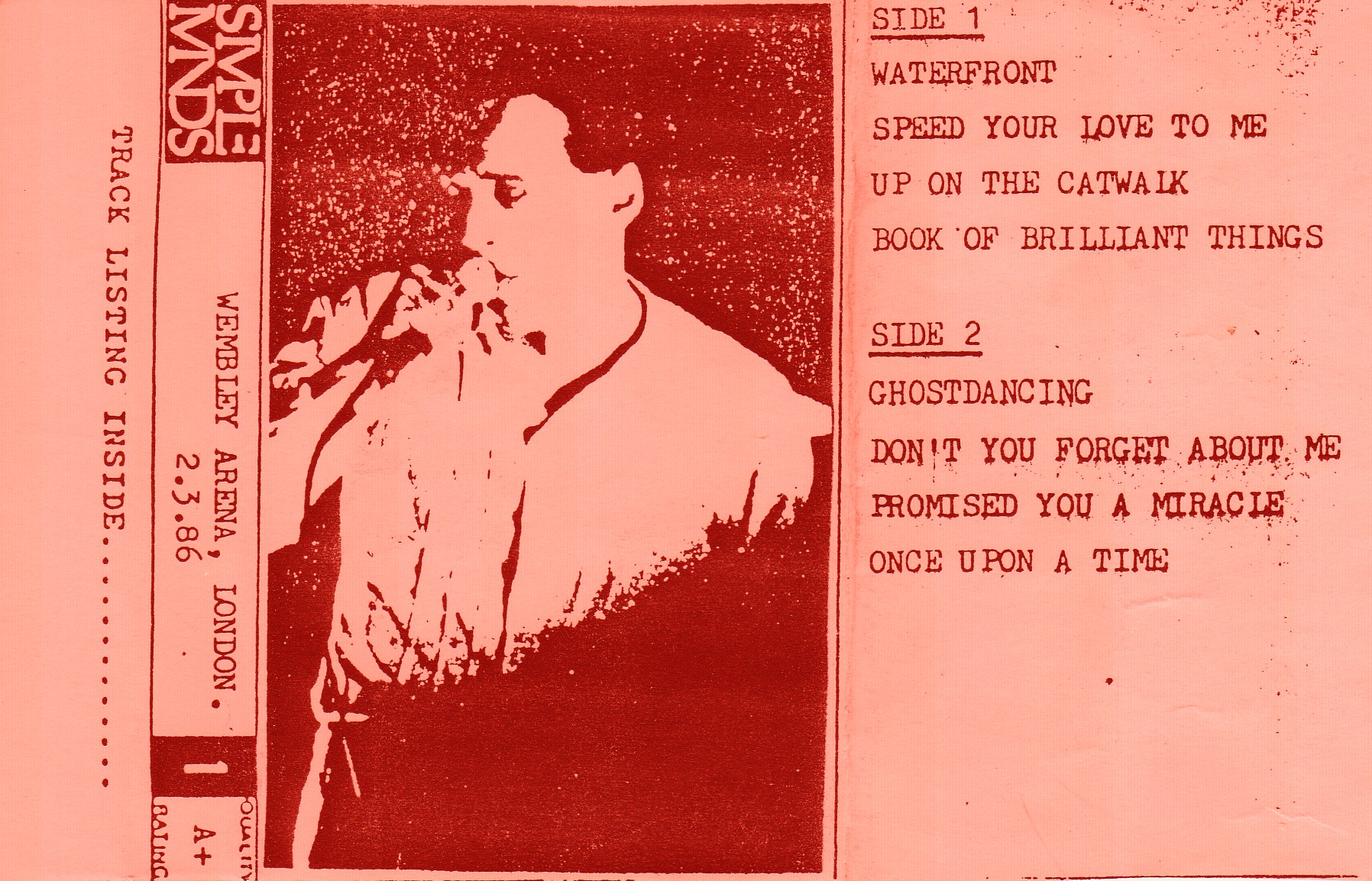 2 x Cassette - Jaquette arrière