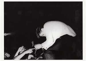 Carte postale - Jim Kerr/Simple Minds, Elixir, Bretagne (Fr) 1984 - Printed In Croatia