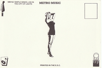 Carte postale - Jaquette arrière