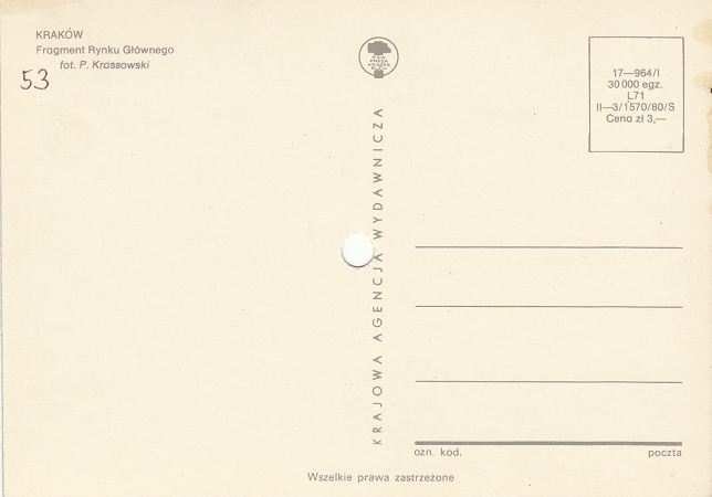 Carte postale - Jaquette arrière