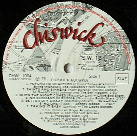 LP (33 tours) - Label