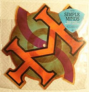 7" single (45 tours) - Shaped Picture Disc - U.K.