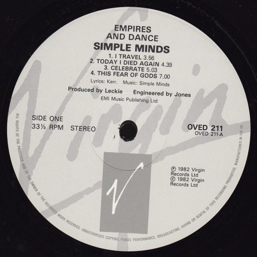 LP (33 tours) - Label