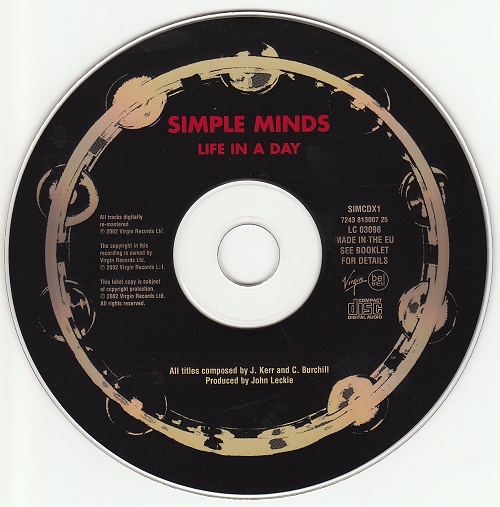 CD album (Mini-LP) - Label