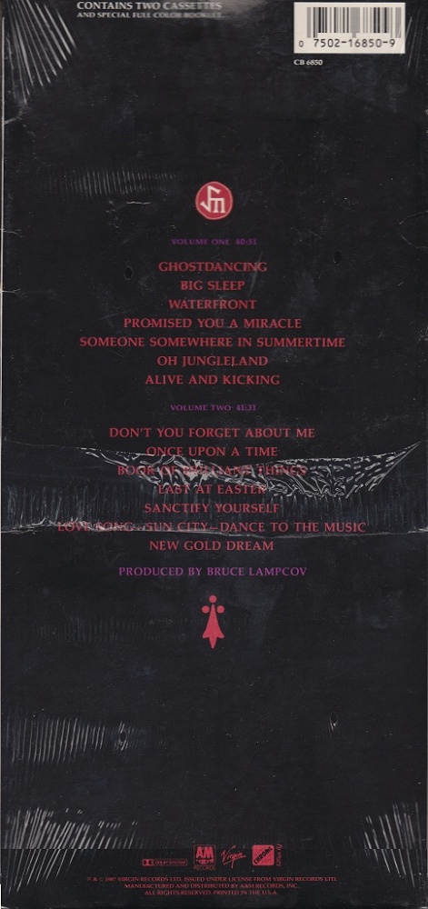 2 x Cassette (Longbox - Sealed) - Jaquette arrière