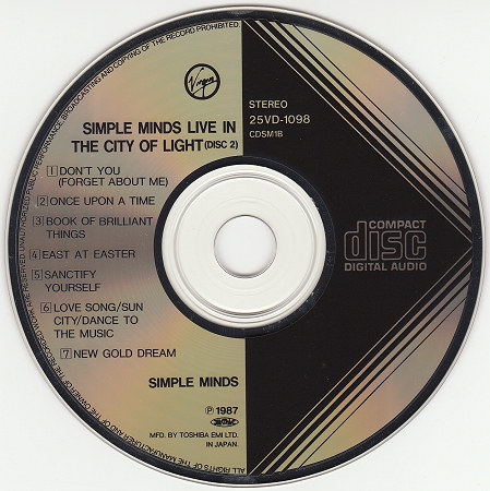 2 x CD album - Label