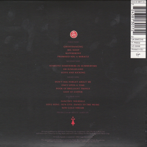 2 x CD album (Mini-LP) - Jaquette arrière