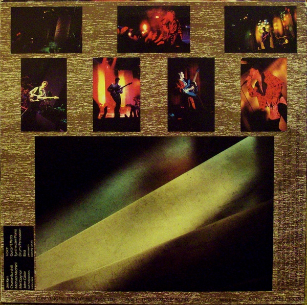 3 x LP (33 tours) - Jaquette arrière