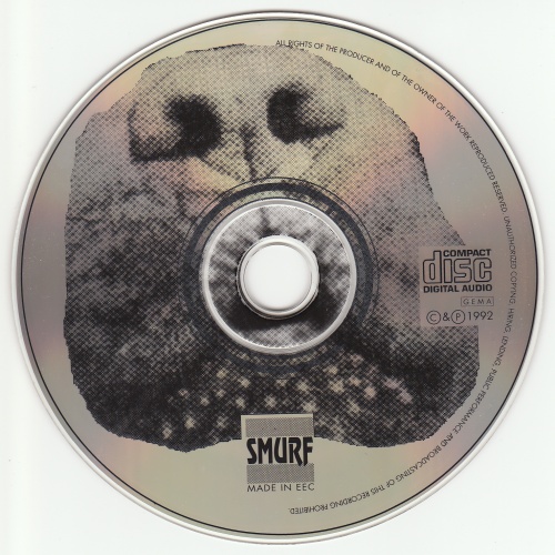CD album (Original CD only - without sleeve or box) - Label