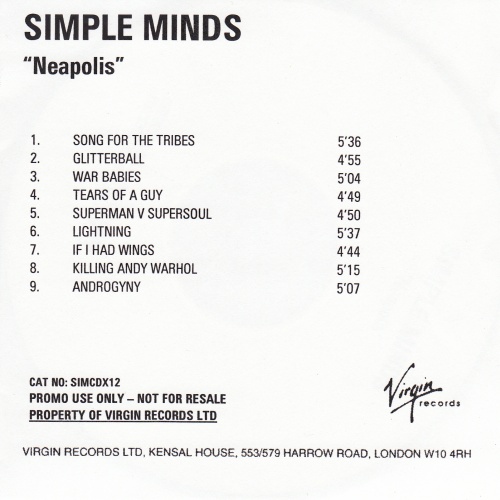 CD album - Néapolis