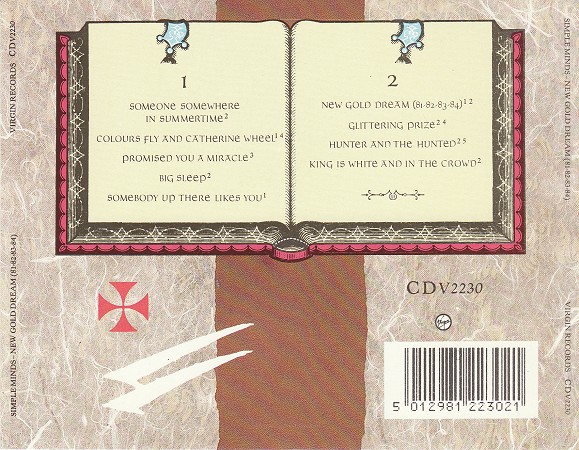 CD album - Jaquette arrière