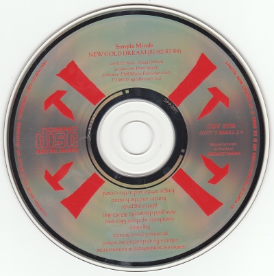 CD album - Label