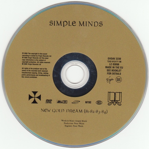 DVD (5.1 Dts Surround Music) - Label