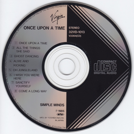 CD album - Label