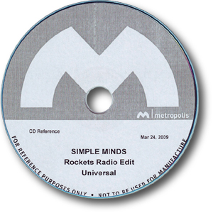 CD-R (Mastered by John Davis) - Label