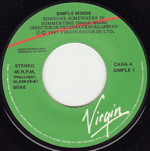 7" single (45 tours) - Label