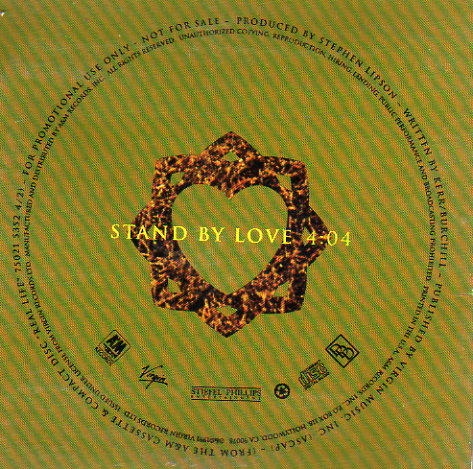 5" CD single (Cardsleeve) - Jaquette arrière