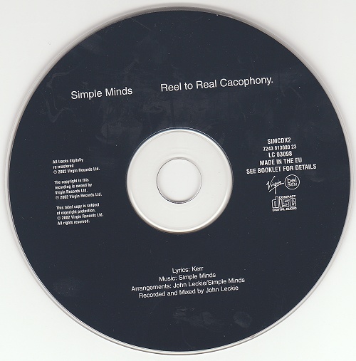 CD album (Mini-LP) - Label