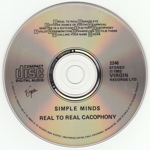 CD album - Label