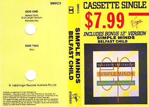 Cassette Single - Australia