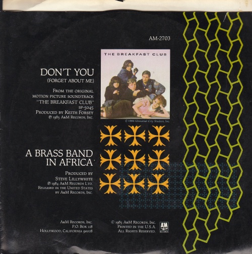 7" single (45 tours) - Jaquette arrière