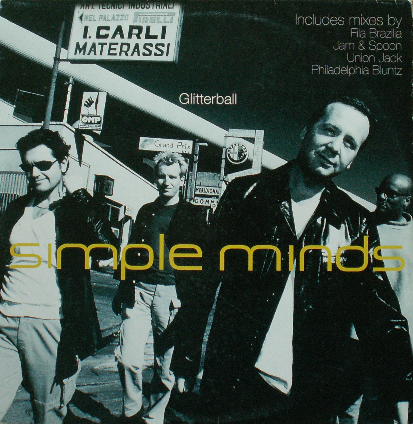 12" single (maxi 45 tours) - Gift from Stéphane Petit - Made in Italy - Printed in Italy