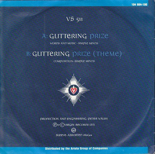 7" single (45 tours) - Jaquette arrière