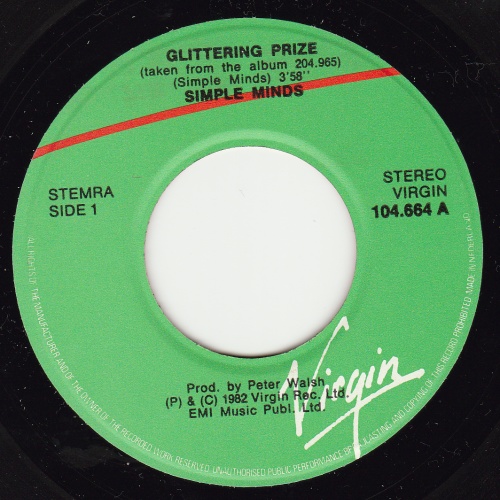 7" single (45 tours) - Label