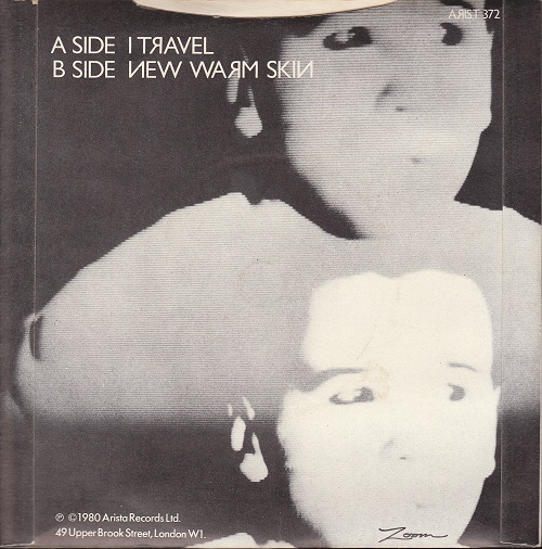 7" single (45 tours) - Jaquette arrière