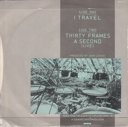 7" single (45 tours) - Jaquette arrière