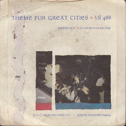 7" single (45 tours) - Jaquette arrière