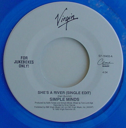 7" single (45 tours) - Jukebox blue vinyl - En commande