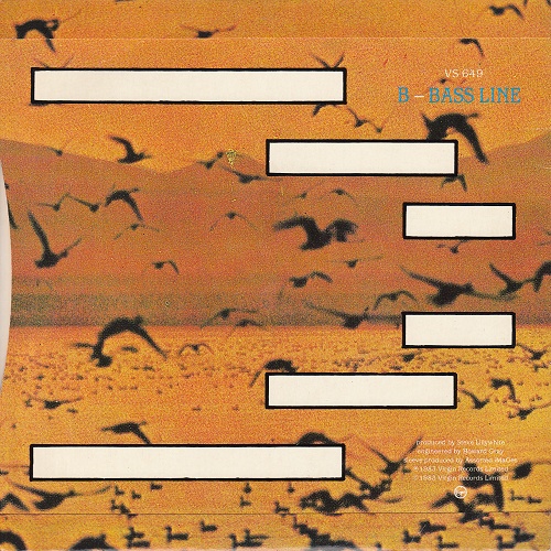 7" single (45 tours) - Jaquette arrière