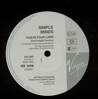 12" single (maxi 45 tours) - Label