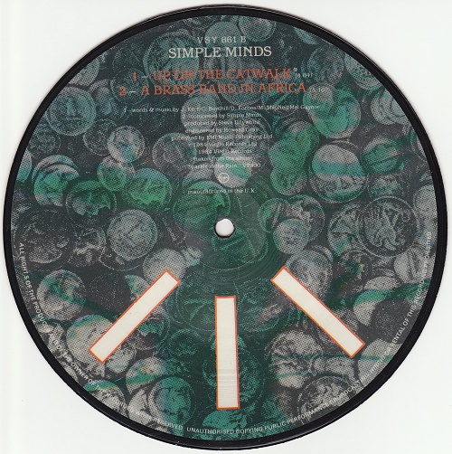 7" single (45 tours) (Picture Disc) - Label