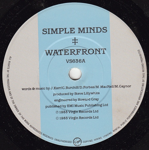 7" single (45 tours) - Label