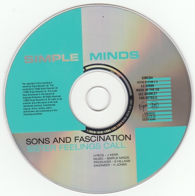 CD album (Digitally Remastered Edition) - Label