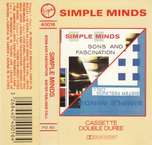 Cassette - Jaquette avant