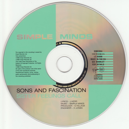 CD album (Mini-LP) - Label