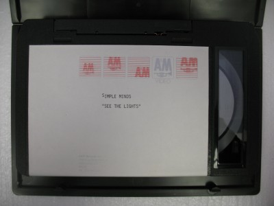 U-Matic Video Tape - Jaquette arrière