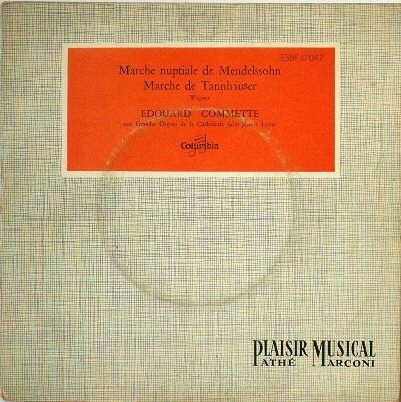 Pochette : Félix Mendelssohn - Marche nuptiale