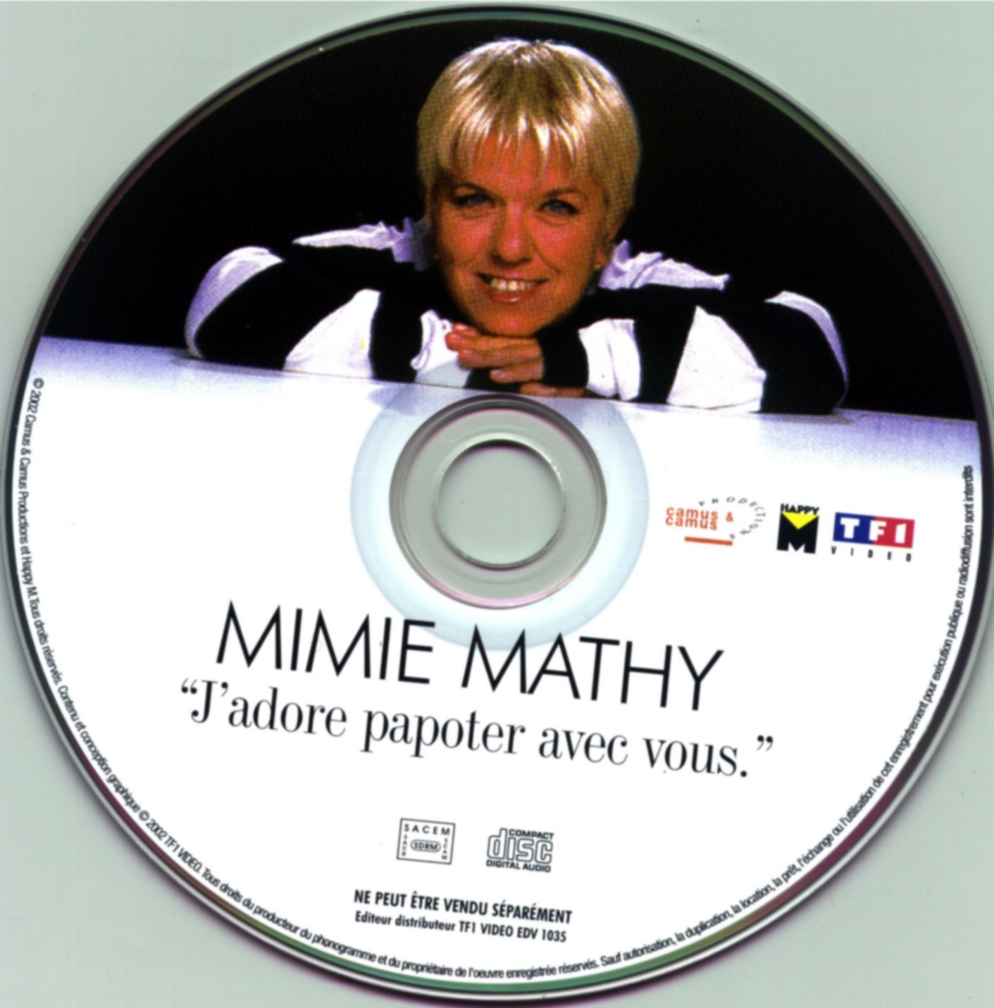 Pochette : J'adore papoter avec vous
