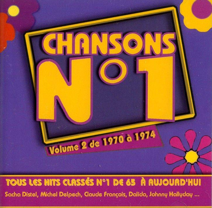 Pochette : Chansons n° 1 - volume 2 de 1970 à 1974