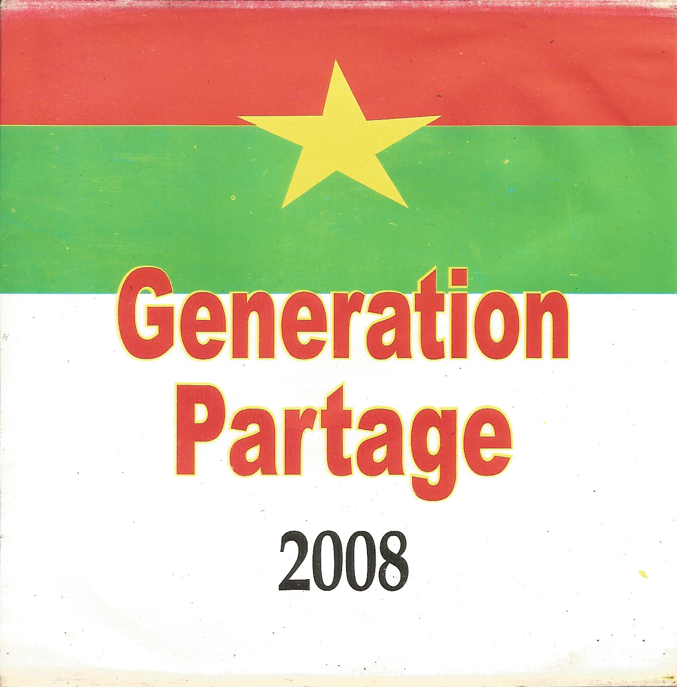 Pochette : Génération Partage 2008