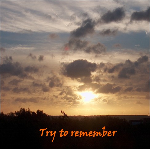 Pochette : Try to remember...